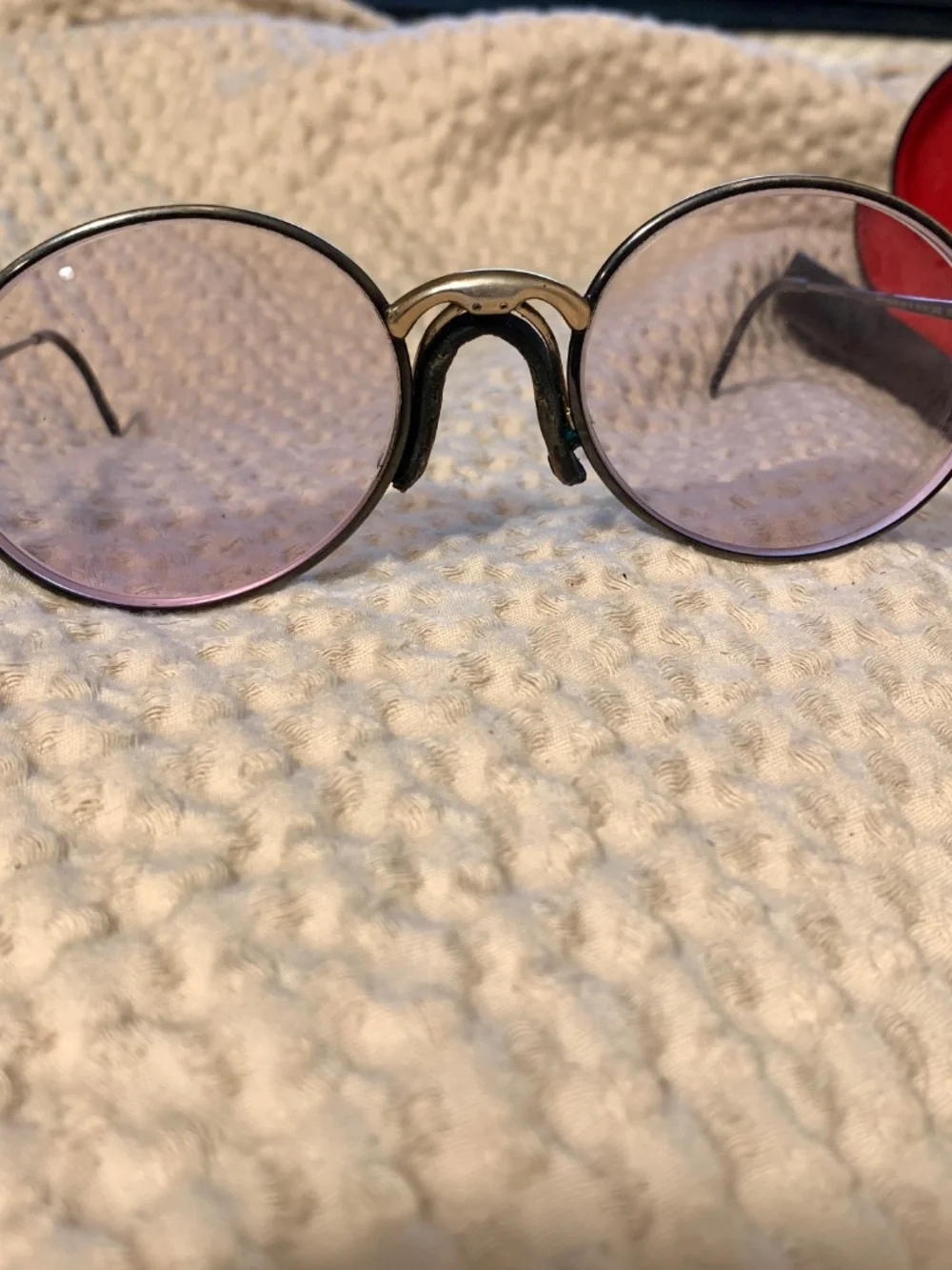 Vintage Porsche Design by Carrera Hinge Nose Round Glasses - OS